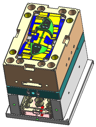 Automotive Button Mold - AIKLAR