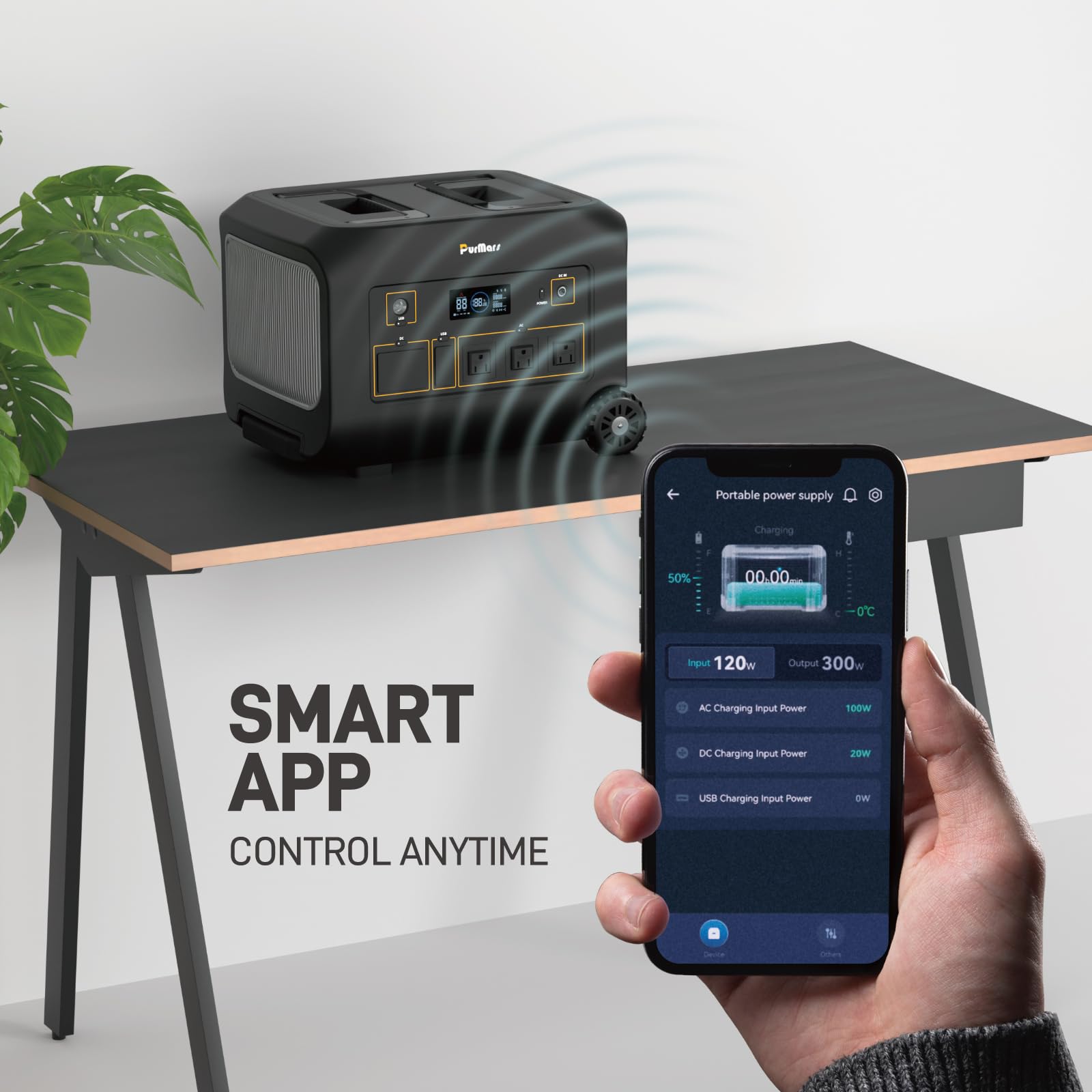 Portable Power Station (Solar Generator) B1200A - AIKLAR